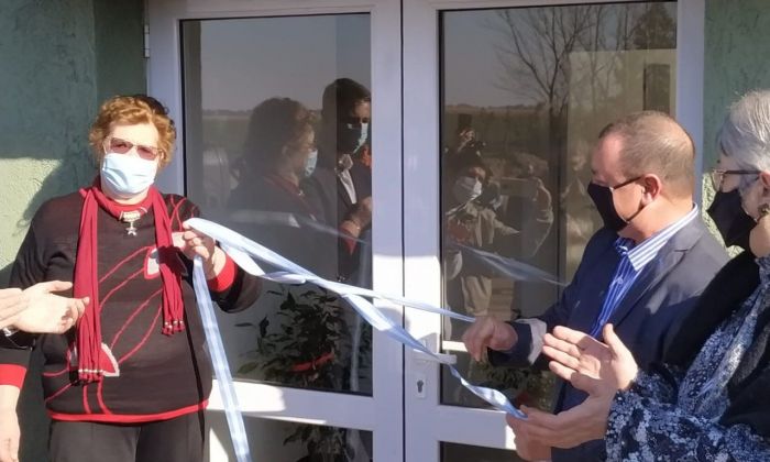 Se inauguró un Hogar Municipal para Adultos Mayores en Charras