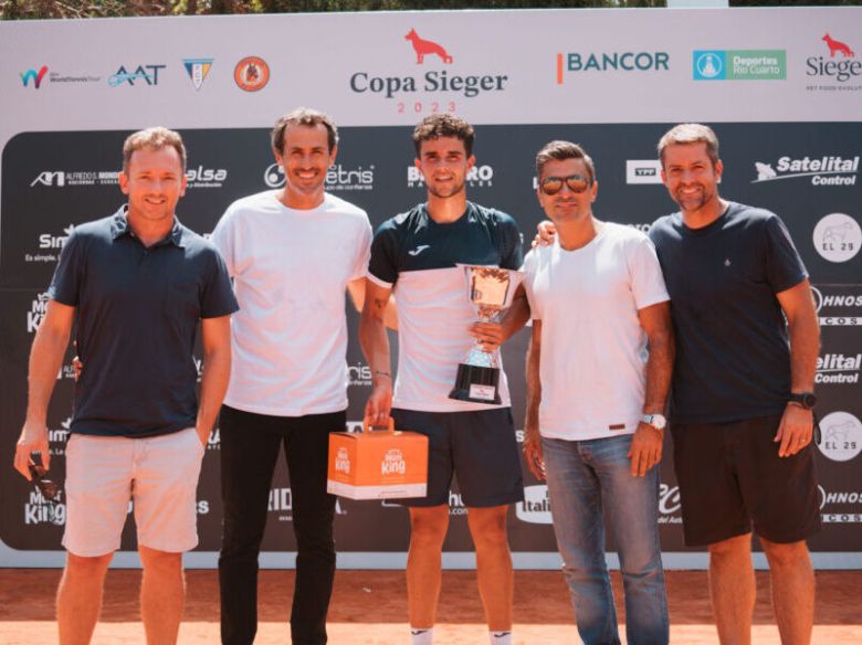 Tenis: El español Pol Martin Tiffon se consagró campeón del Future M25 en Río Cuarto