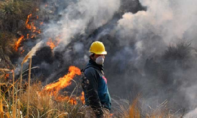 Alpa Corral: por el incendio se quemaron 120 hectáreas
