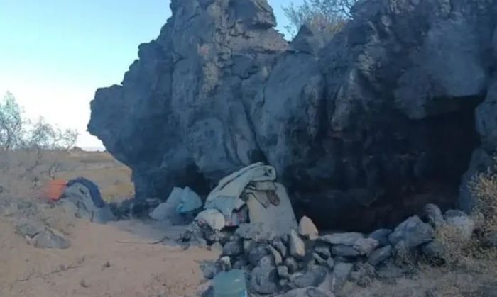 Inundaciones en Neuquén: una familia debe dormir en una cueva por la crecida del río Colorado