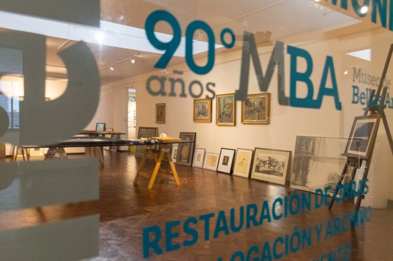 En los 90 años del Museo de Bellas Artes, intervienen con obras el Centro Cultural Trapalanda