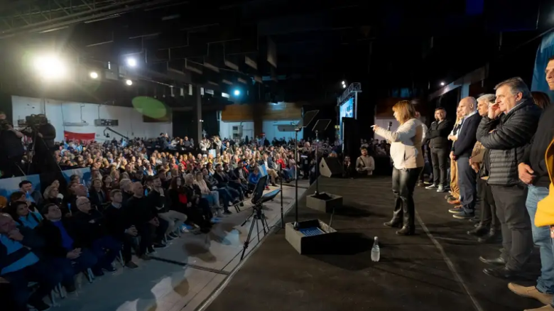 Patricia Bullrich cerró su campaña con la cúpula de JxC en Río Cuarto