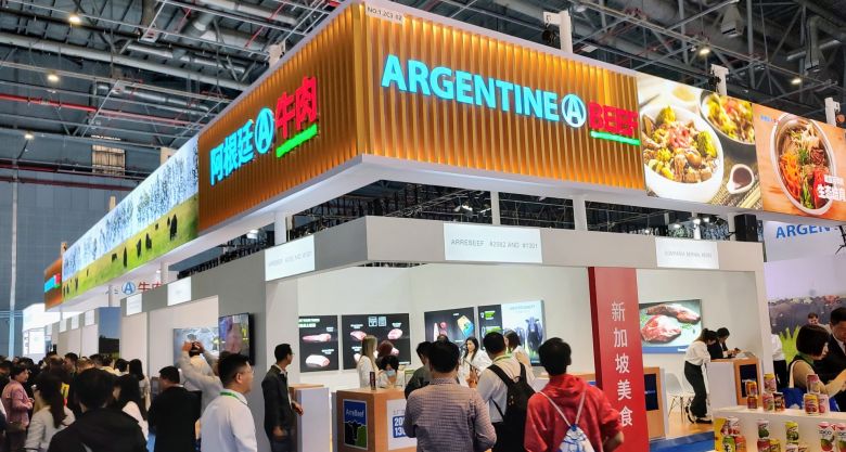 CIIE 2023: La carne vacuna Argentina deslumbró al mercado chino