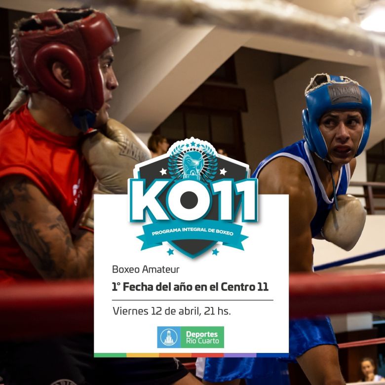KO11: Se disputa la primera fecha de boxeo promocional en el Centro 11