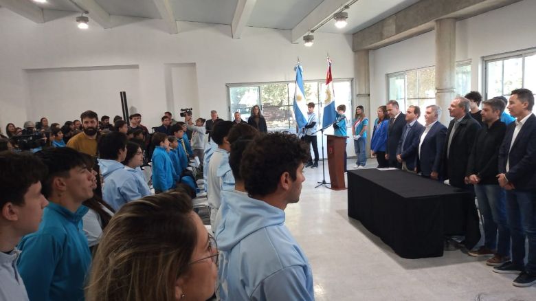 Inauguración de la escuela PROA Alsina: Martín Llaryora reivindicó el rol de la educación pública