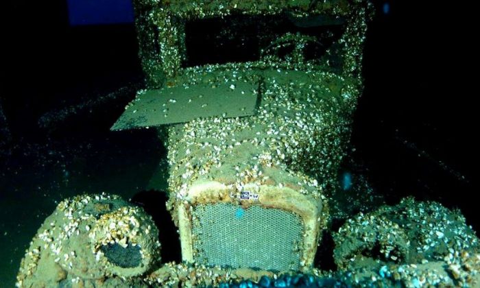 Encuentran una cupé Chevrolet que permanece bajo el agua desde hace 90 años