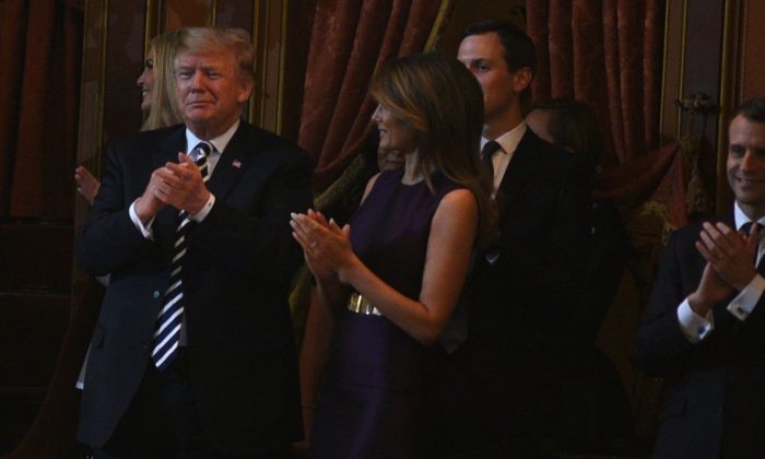 El gesto de Donald Trump cuando terminó el show en el Colón