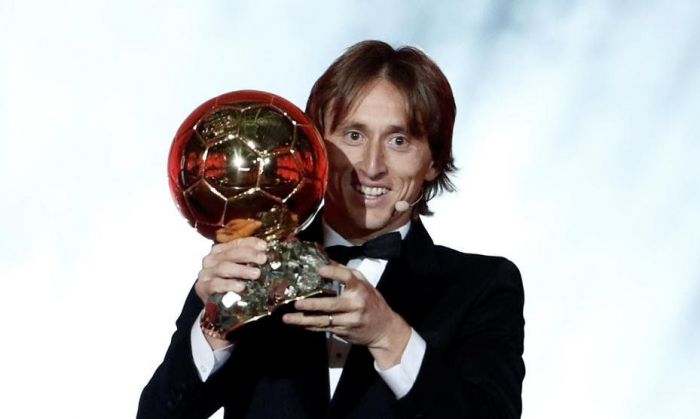 Luka Modric ganó el Balón de Oro