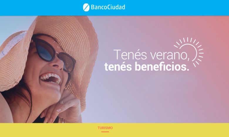 Banco Ciudad lanzó promociones para veranear en Córdoba
