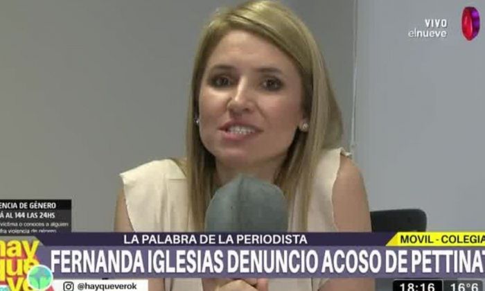 Fernanda Iglesias y una terrible denuncia por abuso: “Pettinato se masturbó delante mío”