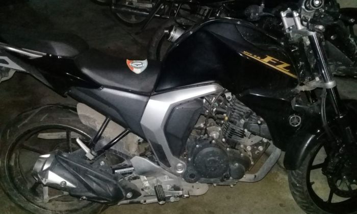 Recuperaron una motocicleta robada de una cochera