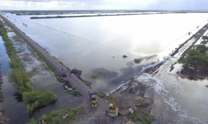 El norte de Santa Fe, la zona más complicada por las inundaciones: hay más de 300 mil hectáreas afectadas