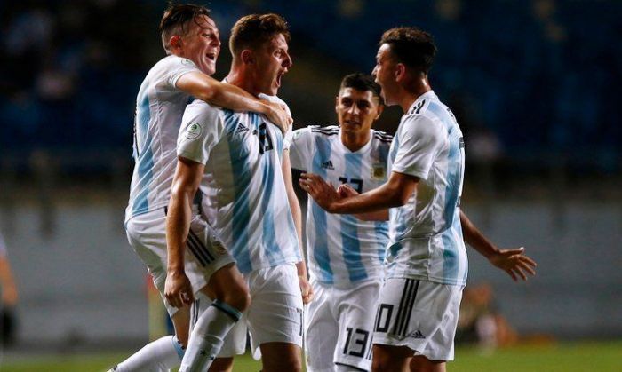 Gaich para la goleada de Argentina