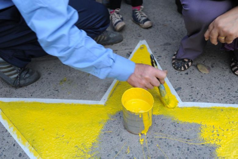 Se pintará una nueva Estrella Amarilla en Río Cuarto