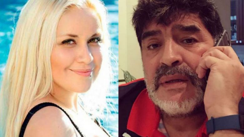 Verónica Ojeda abandonó a Diego Maradona