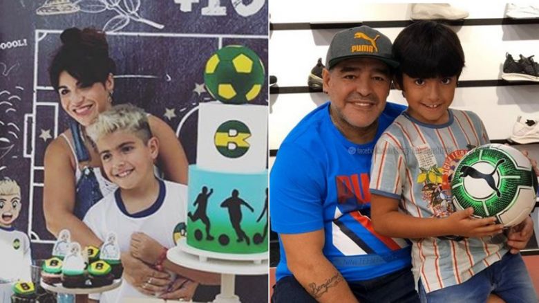 Gianinna Maradona trató de "ridículo" a Diego por olvidarse del cumpleaños de Benjamín