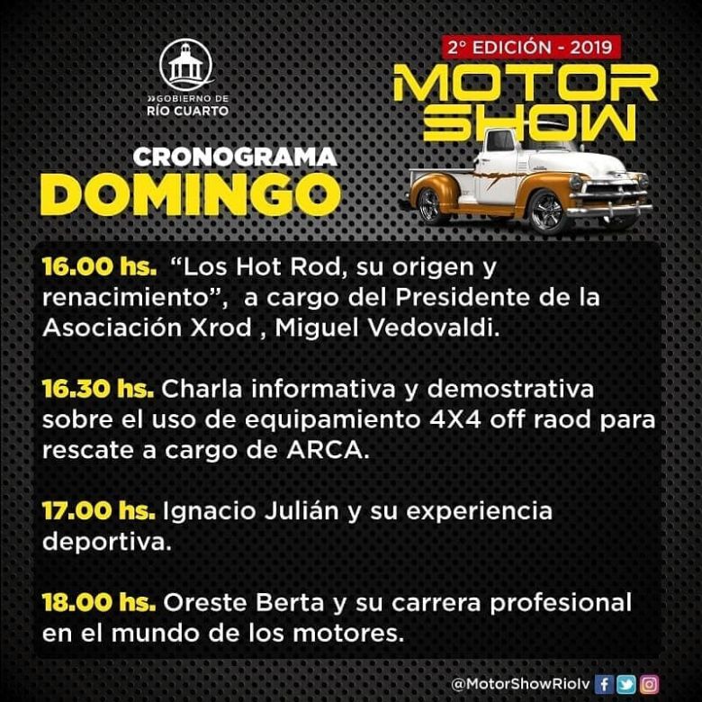 Ya se palpita la 2º edición del Motor Show en Río Cuarto