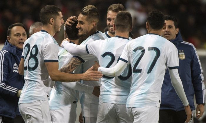 Argentina le ganó a Marruecos