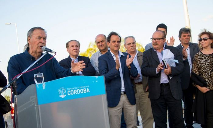Schiaretti inauguró el puente Obregón Cano