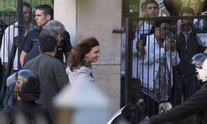 CFK ya está en Comodoro Py para el primer juicio oral y público en su contra