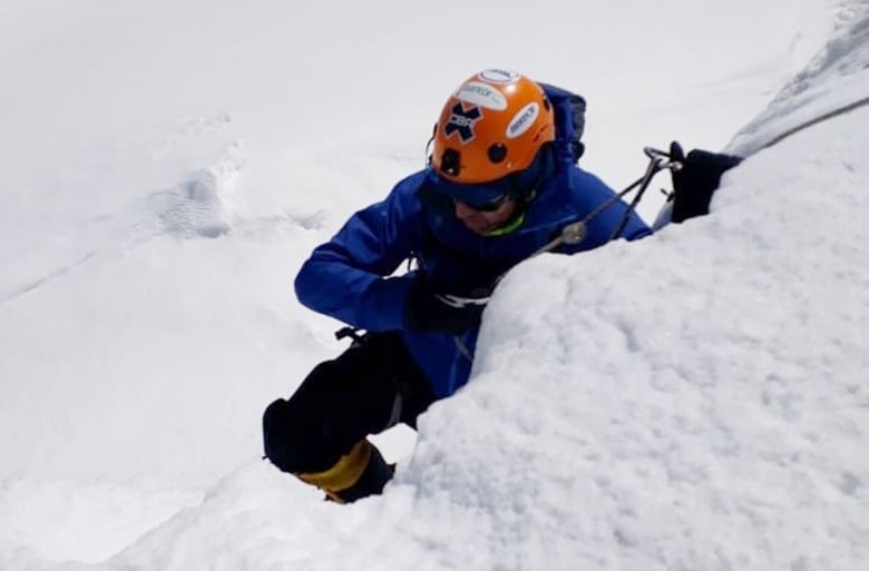 Video: así rescataron a un cordobés que intentó llegar a la cima del Everest