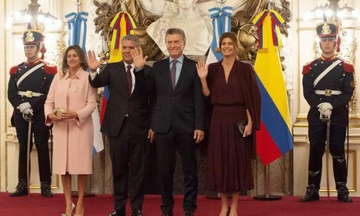 Macri y Duque pidieron el cese de la “usurpación” y vuelta de “democracia” a Venezuela