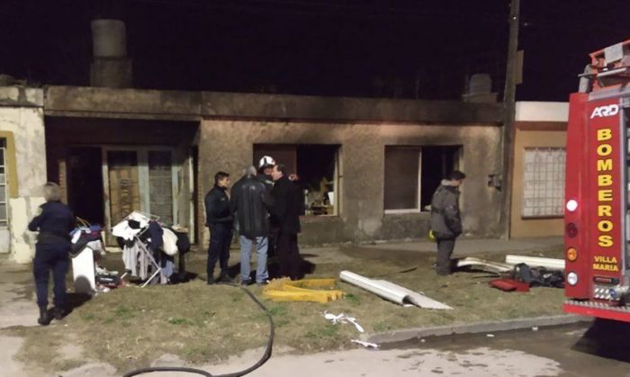 Villa María: se comprobó que el incendio en el cual murieron dos niños fue accidental
