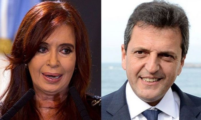 Primer gesto conjunto de campaña entre Cristina Kirchner y Sergio Massa