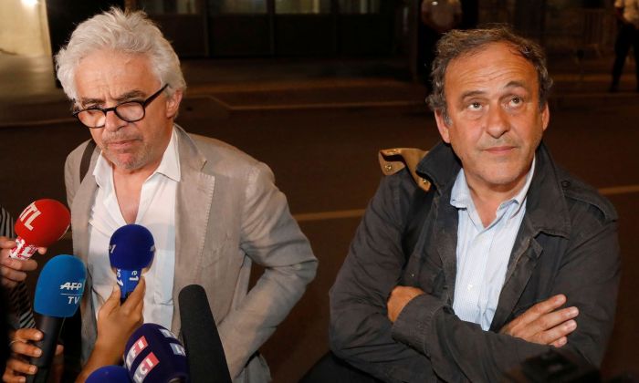 Michel Platini fue liberado en Francia tras permanecer más de 12 horas detenido