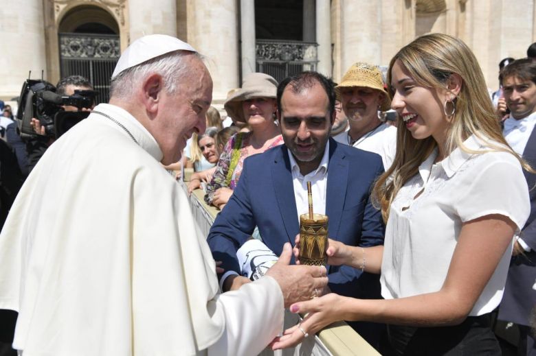 El Intendente de Carnerillo tuvo audiencia con el Papa Francisco