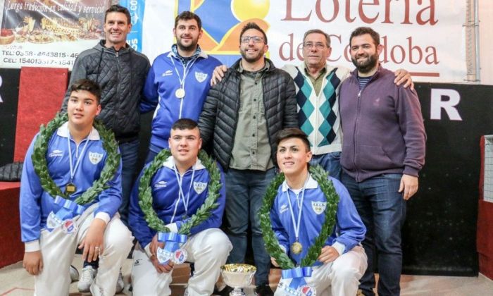Río Cuarto campeón provincial sub 18 de bochas