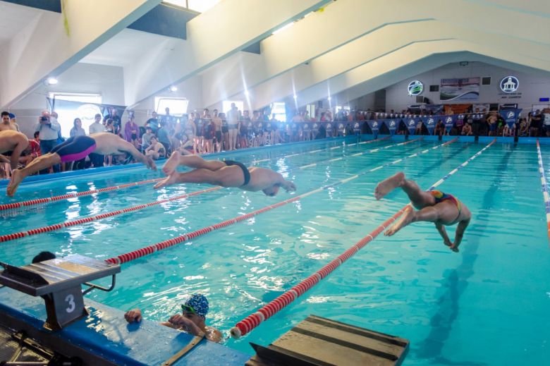 Record de participantes en el torneo de natación máster en el Centro 11