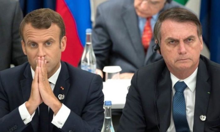 Peligra el acuerdo UE-Mercosur: Macron acusó a Bolsonaro de mentir