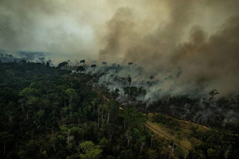 El G7 moviliza 18 millones para combatir el fuego en la Amazonia