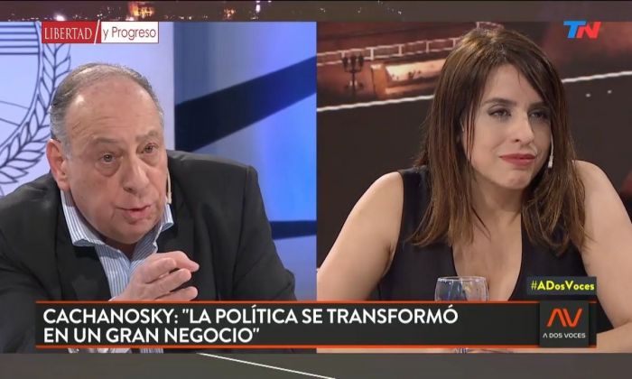 Cachanosky: "Cada senador argentino es 10 veces más caro que uno español"
