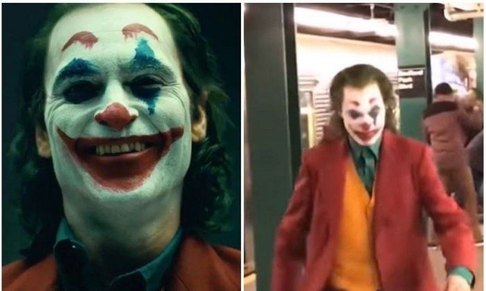 Fueron al cine a ver el Joker y apareció Joaquin Phoenix