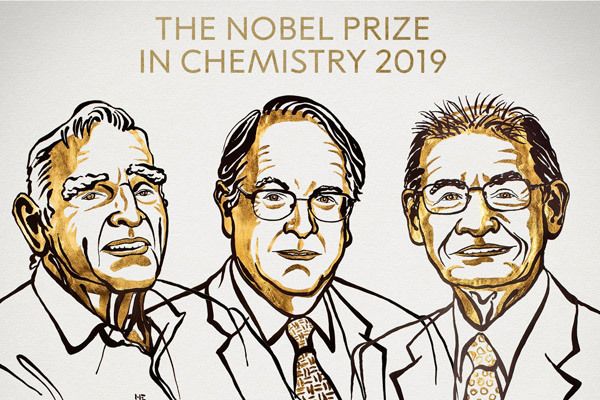 Premio Nobel de Química para los padres de las baterías de litio
