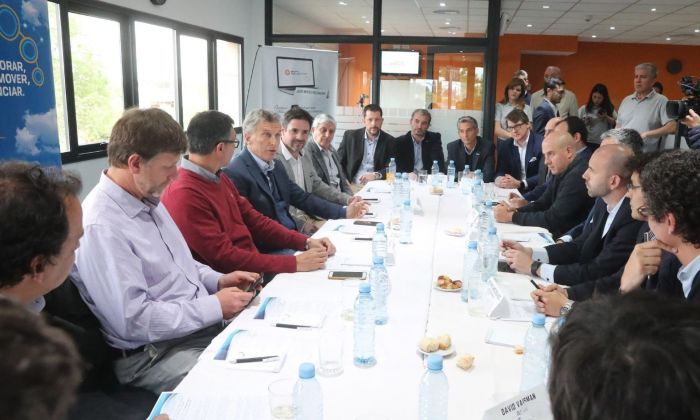 Macri se reunió con integrantes del Cluster Tecnológico de Río Cuarto