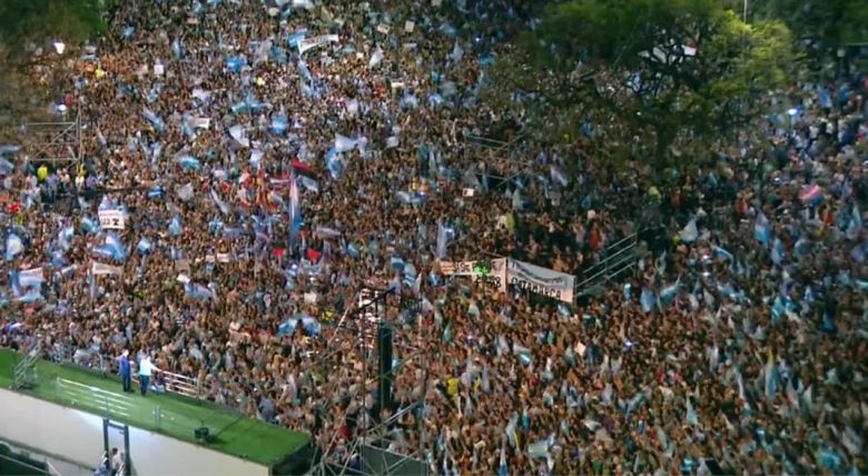 Macri en Córdoba: "Esta noche no me la voy a olvidar nunca más en mi vida"