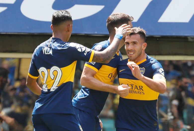 Boca se recuperó con goleada ante Arsenal