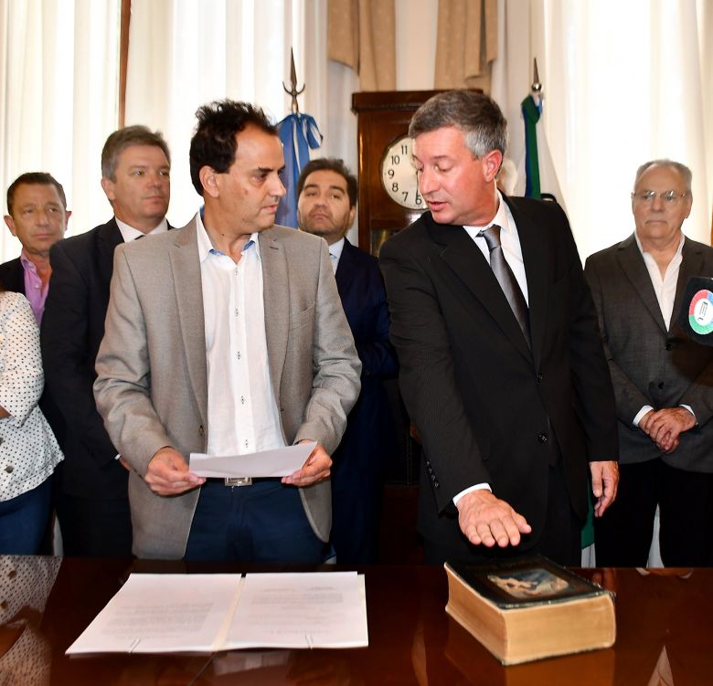 Miguel Alonso asumió como nuevo subsecretario Legal y Técnico del Municipio