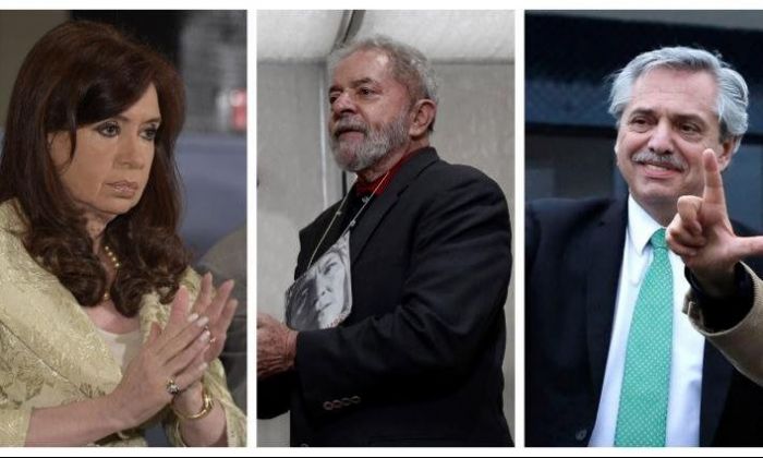 Alberto Fernández y Cristina Kirchner celebraron la liberación de Lula da Silva
