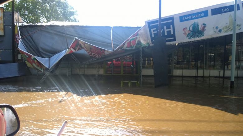 Un grave temporal afectó a Río Cuarto