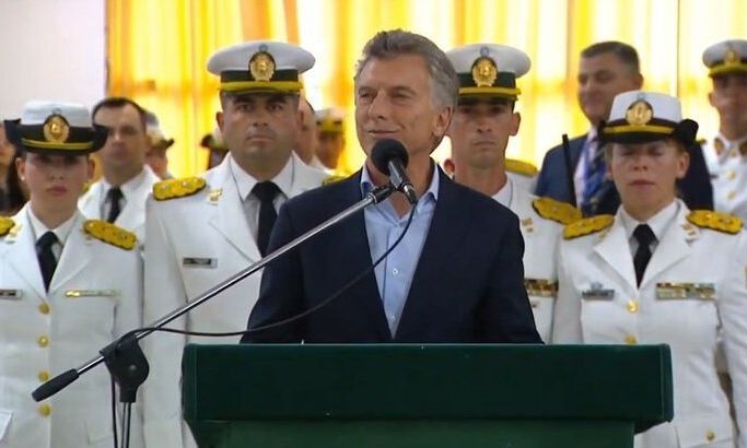 Mauricio Macri le agradeció a Gendarmería la lucha contra el narcotráfico y pidió “continuar el trabajo de estos años”