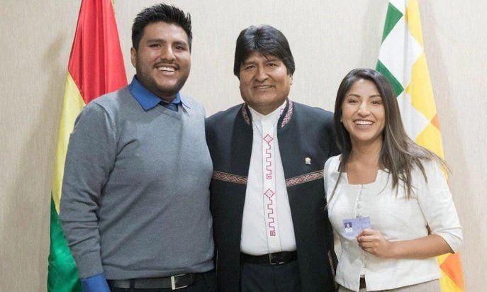 Los hijos de Evo Morales llegaron a la Argentina