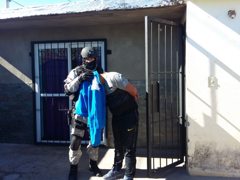La Fuerza Policial Antinarcotráfico detuvo a un narco con frondosos antecedentes