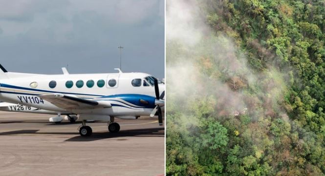 Se estrelló un avión privado cuando llegaba a Caracas con empresarios y modelos a bordo: hay nueve muertos