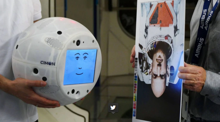 El astronauta más astuto y sensible: el robot CIMON vuelve al espacio con más inteligencia emocional