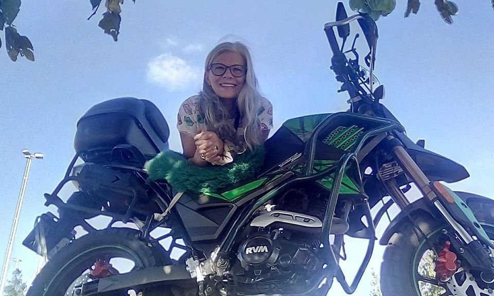 Tiene 62 años y sueña unir Córdoba con Alaska en motocicleta 