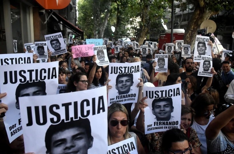 Conmovedora marcha para reclamar justicia por Fernando Báez Sosa y una condena ejemplar para los rugbiers